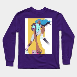 street-art girl Long Sleeve T-Shirt